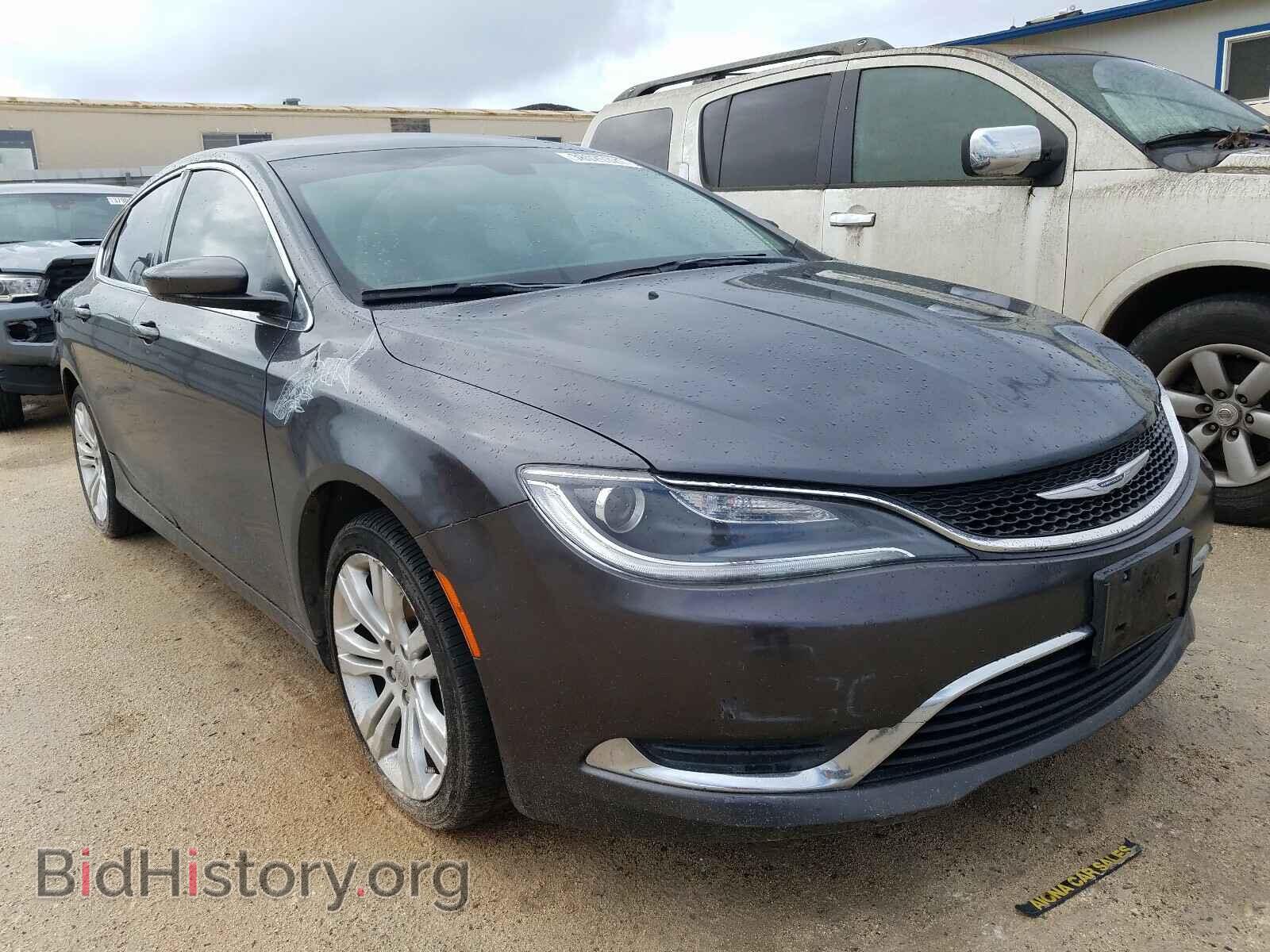 Фотография 1C3CCCAB4FN749213 - CHRYSLER 200 2015