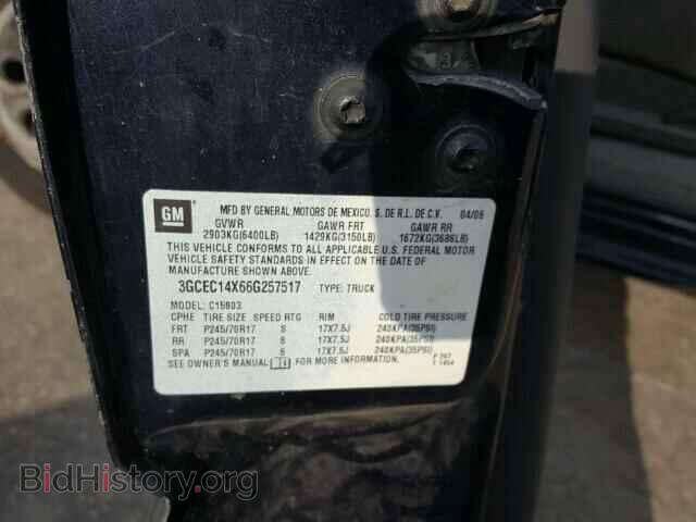 2006 CHEVROLET SILVERADO - VIN: 3GCEC14X66G257517 - Фото 10