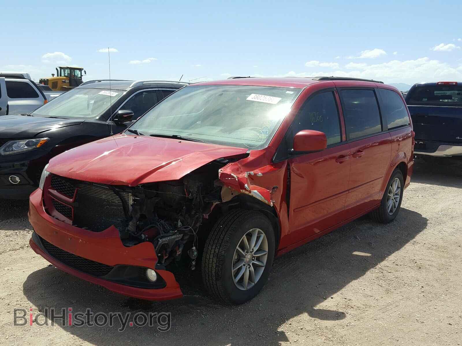 2014 DODGE CARAVAN - VIN: 2C4RDGEG1ER385849 - Фото 2
