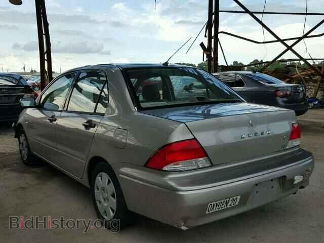 2003 MITSUBISHI LANCER - VIN: JA3AJ26E43U043638 - Фото 3