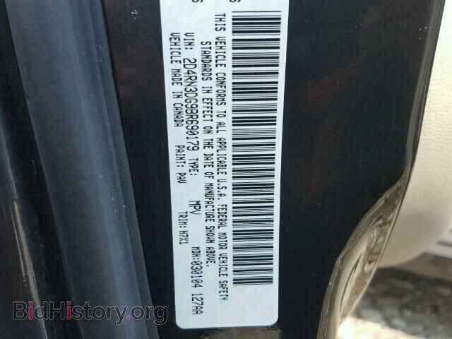 2011 DODGE CARAVAN - VIN: 2D4RN3DG9BR690179 - Фото 10