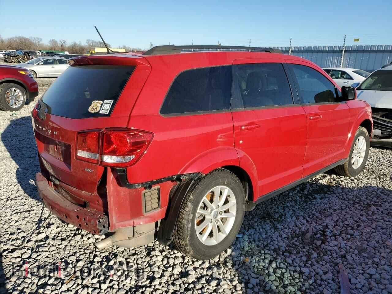 2016 DODGE JOURNEY - VIN: 3C4PDCBB7GT240677 - Фото 3