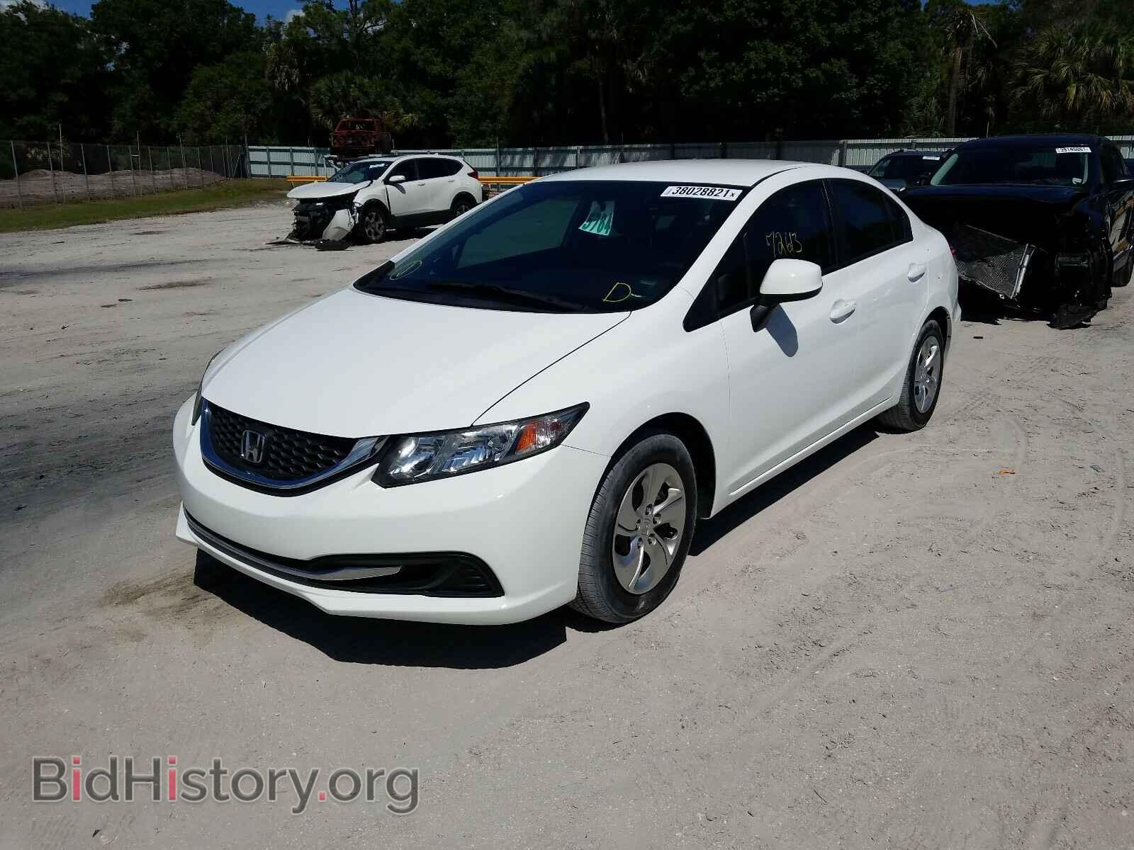 2013 HONDA CIVIC - VIN: 19XFB2F55DE076944 - Фото 2