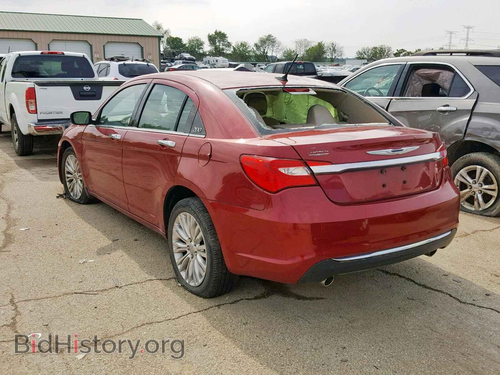 2012 CHRYSLER 200 - VIN: 1C3CCBCG4CN127838 - Фото 3