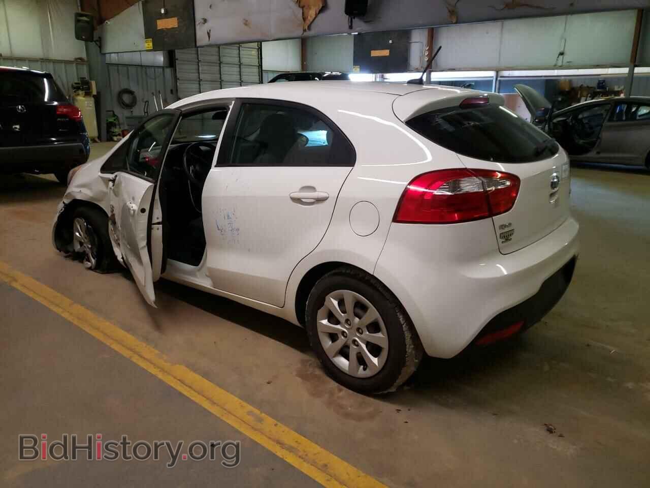 2012 KIA RIO - VIN: KNADN5A30C6078642 - Фото 2