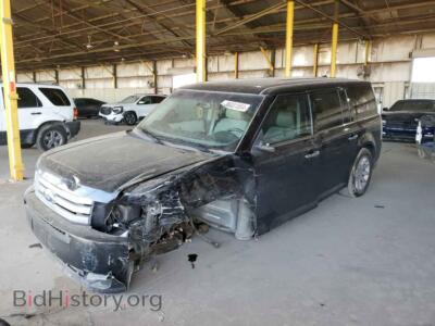 2012 Ford FLEX SEL, black — VIN 2FMGK5CCXCBD22056, Copart