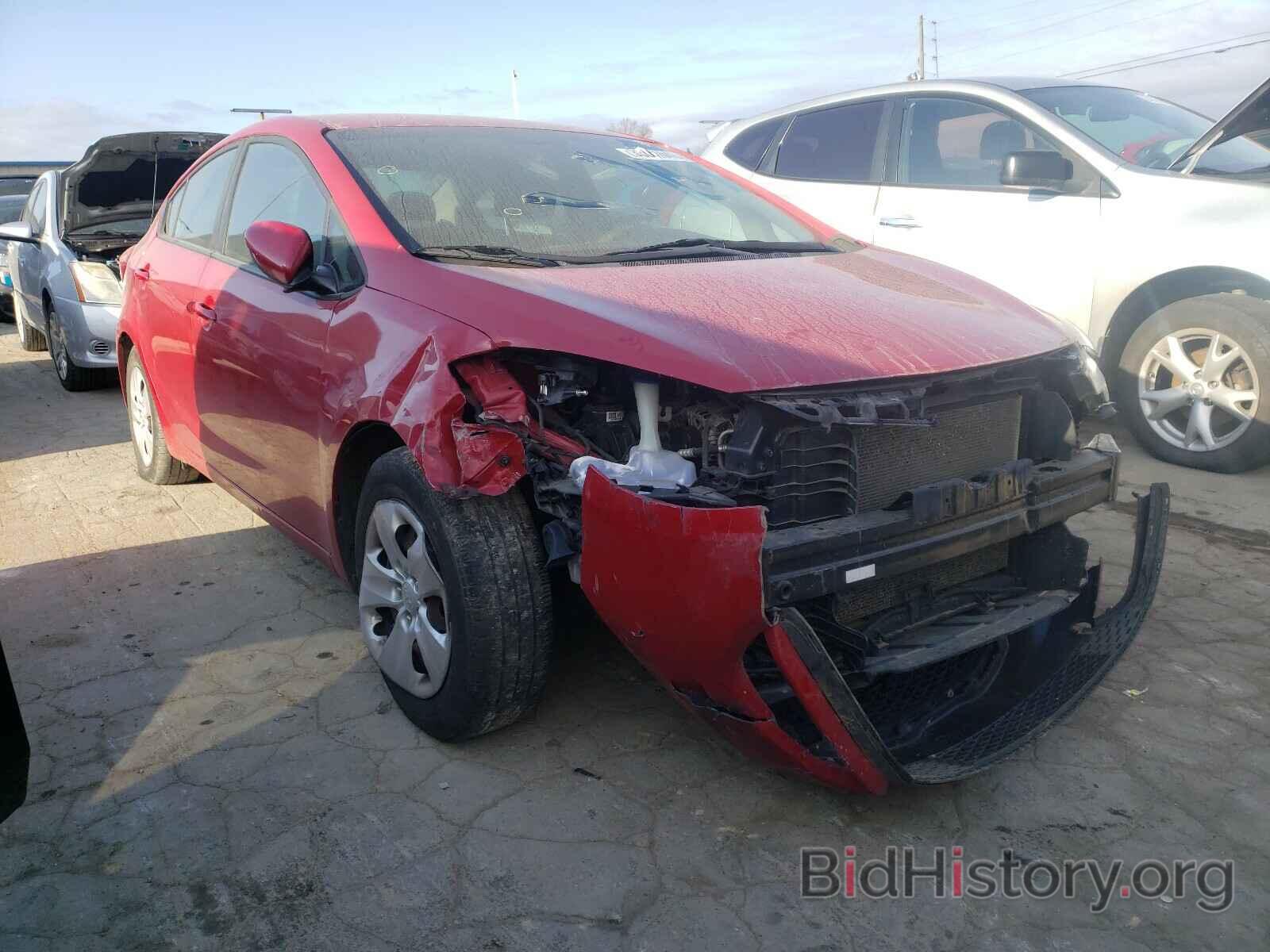 Photo KNAFK4A61G5600891 - KIA FORTE 2016