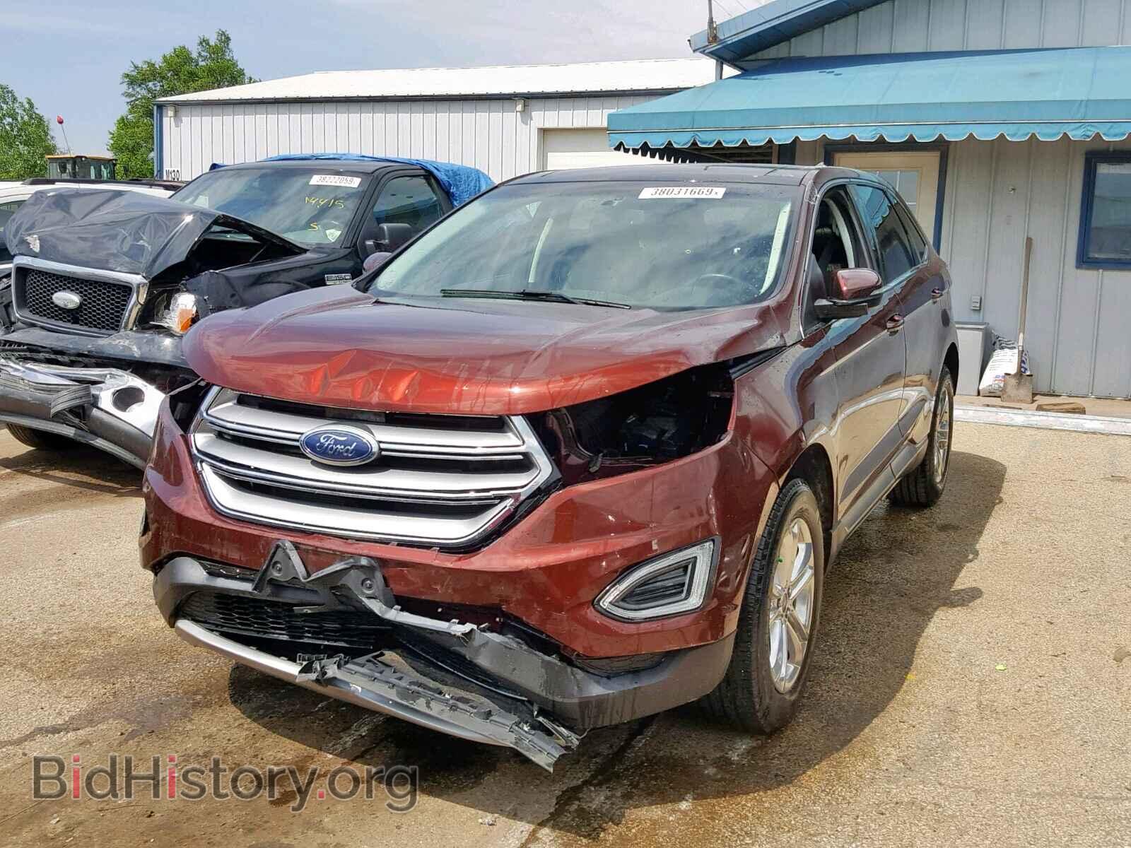 2016 FORD EDGE SEL - VIN: 2FMPK3J8XGBC35038 - Фото 2