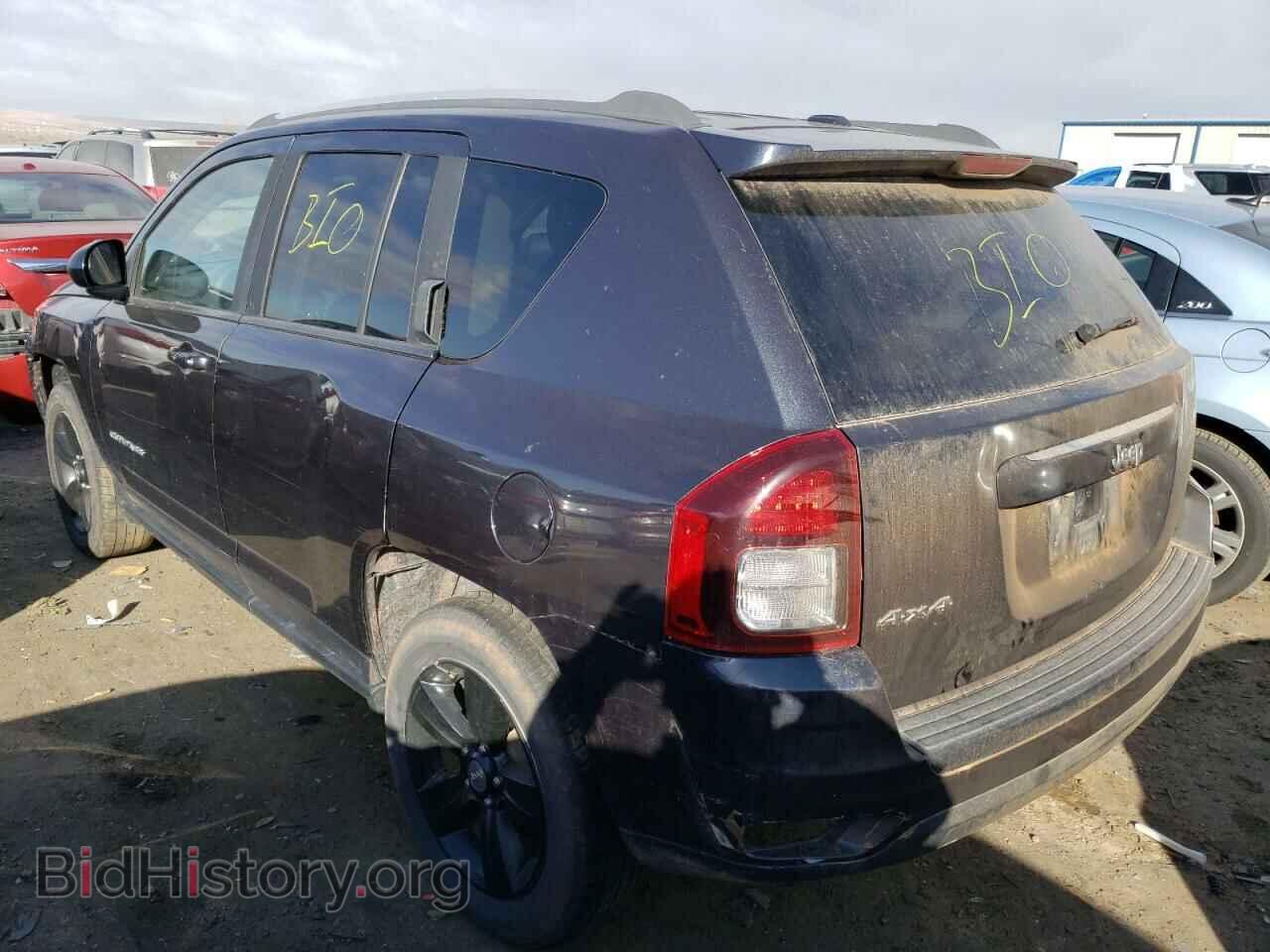 2016 JEEP COMPASS - VIN: 1C4NJDBB3GD571641 - Фото 2