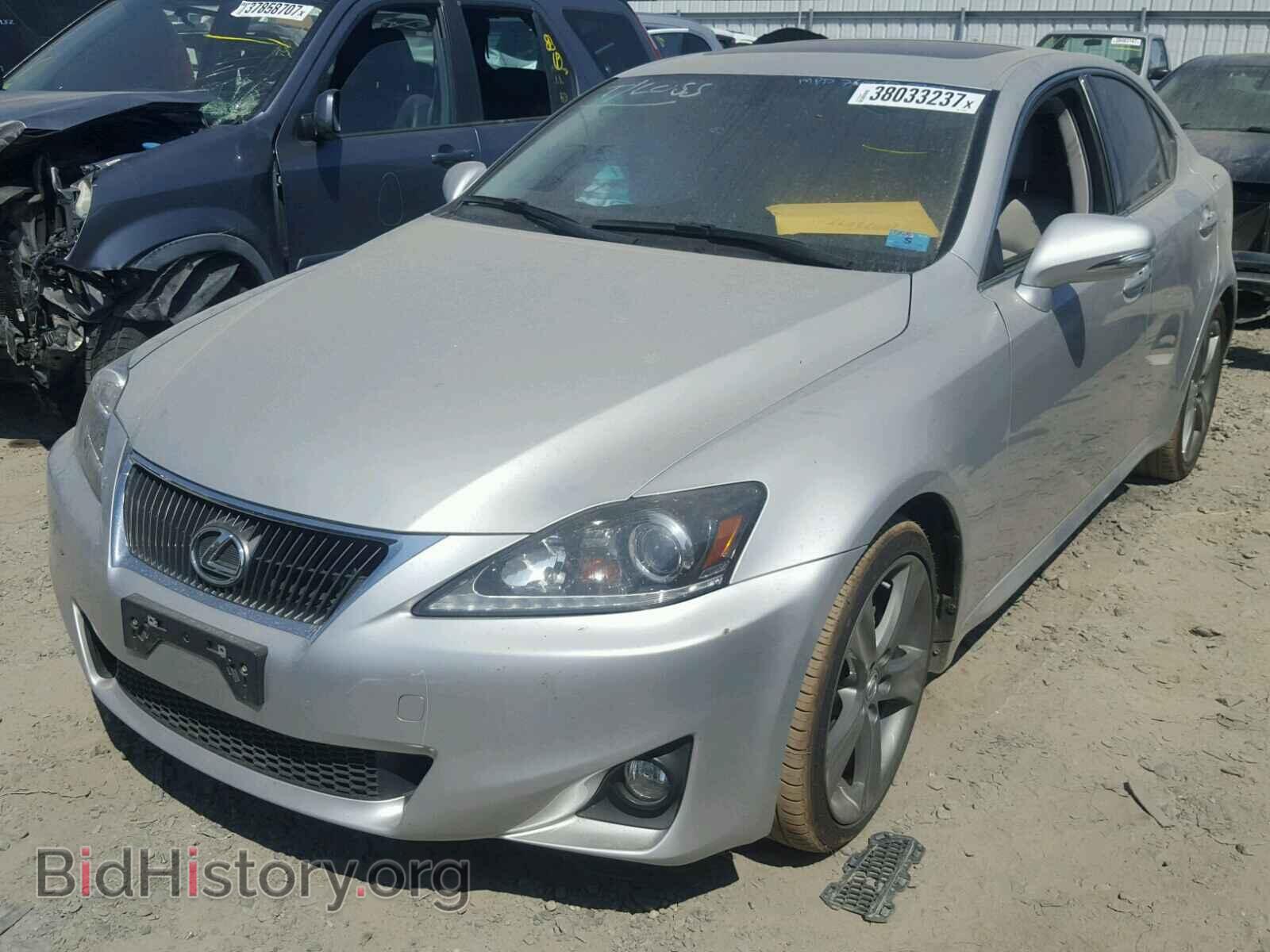 2012 LEXUS IS - VIN: JTHBF5C20C5179390 - Фото 2