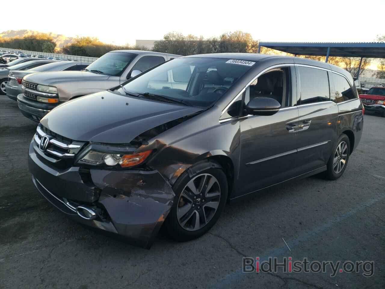 Фотография 5FNRL5H96EB117332 - HONDA ODYSSEY 2014