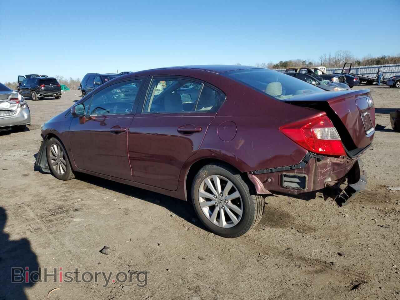 2012 HONDA CIVIC - VIN: 19XFB2F80CE343867 - Фото 2