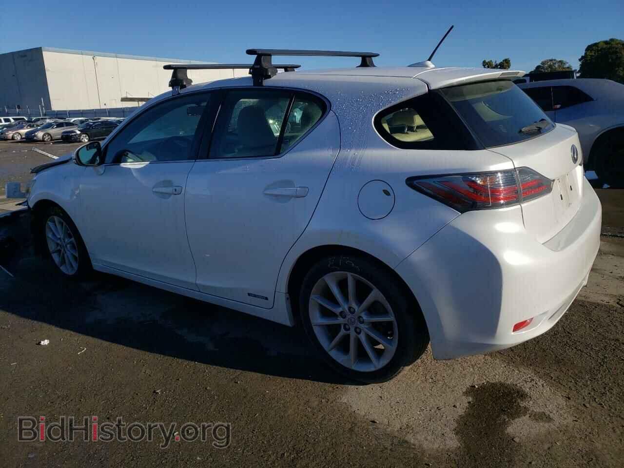 2012 LEXUS CT 200 - VIN: JTHKD5BH9C2080564 - Фото 2