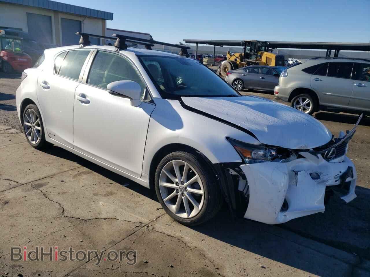 2012 LEXUS CT 200 - VIN: JTHKD5BH9C2080564 - Фото 4