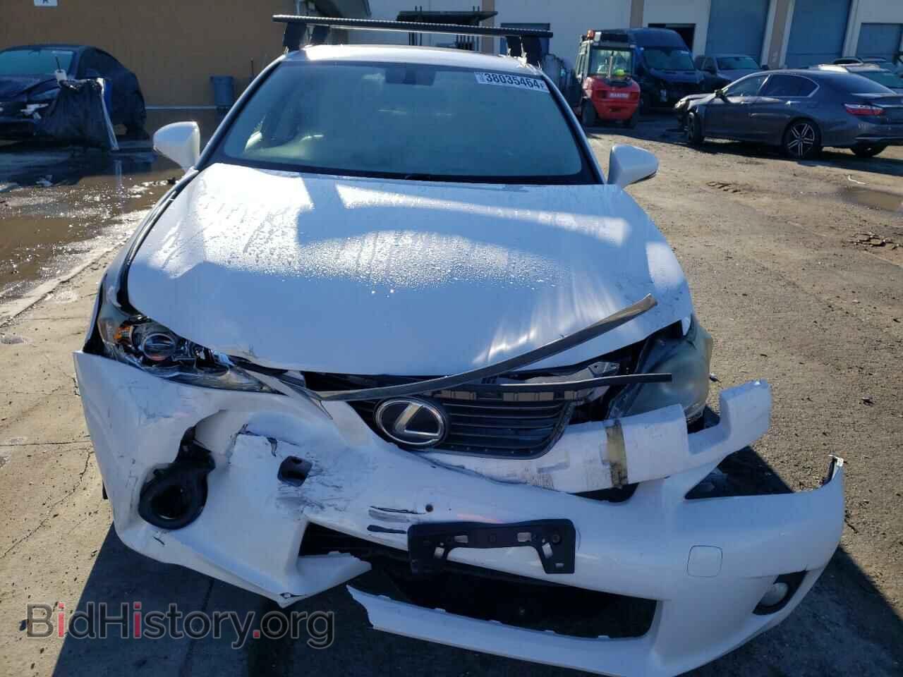 2012 LEXUS CT 200 - VIN: JTHKD5BH9C2080564 - Фото 5