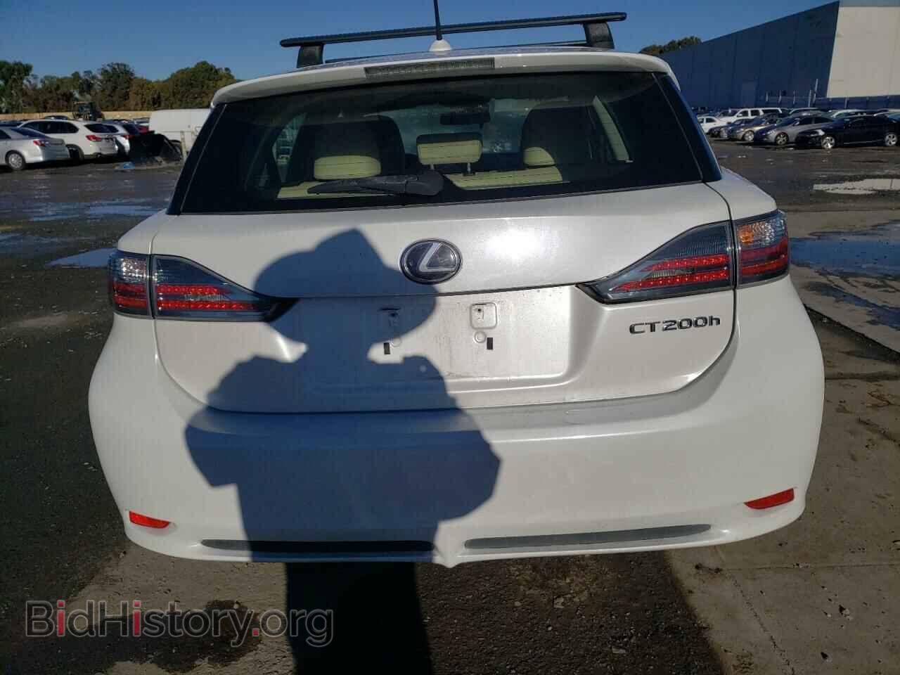 2012 LEXUS CT 200 - VIN: JTHKD5BH9C2080564 - Фото 6