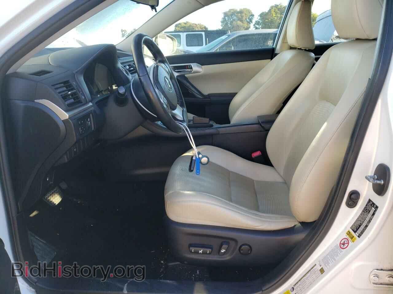 2012 LEXUS CT 200 - VIN: JTHKD5BH9C2080564 - Фото 7