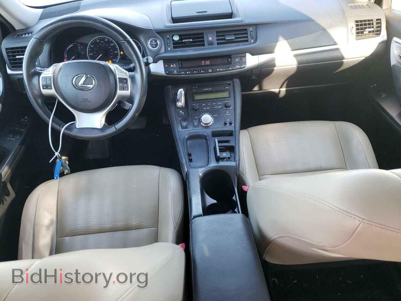 2012 LEXUS CT 200 - VIN: JTHKD5BH9C2080564 - Фото 8