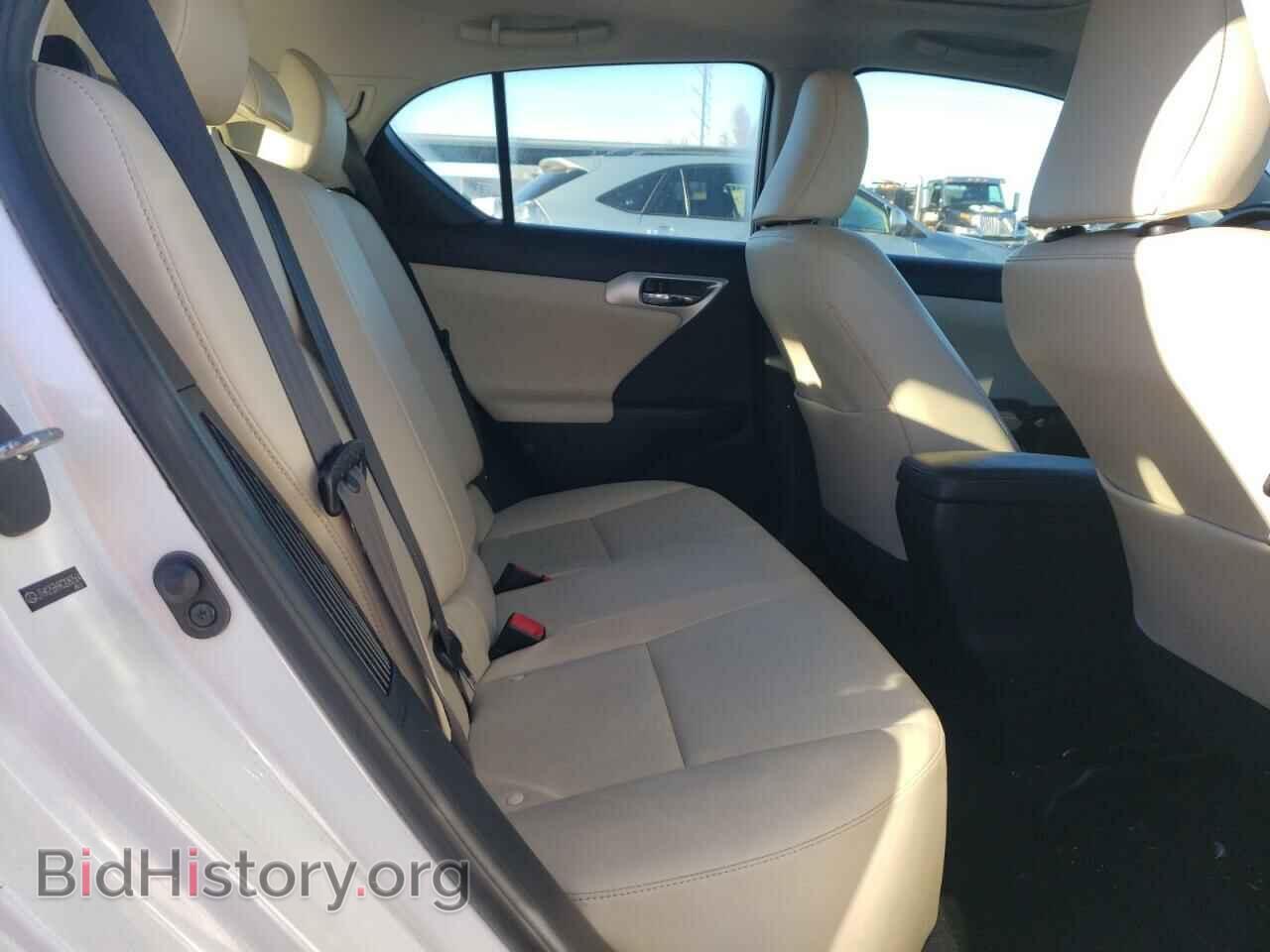2012 LEXUS CT 200 - VIN: JTHKD5BH9C2080564 - Фото 10