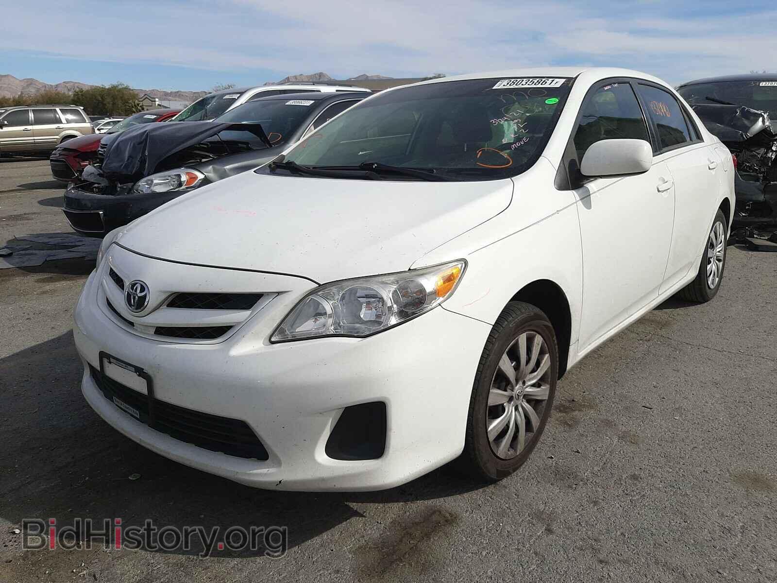 2012 TOYOTA COROLLA - VIN: 2T1BU4EE1CC804018 - Фото 2