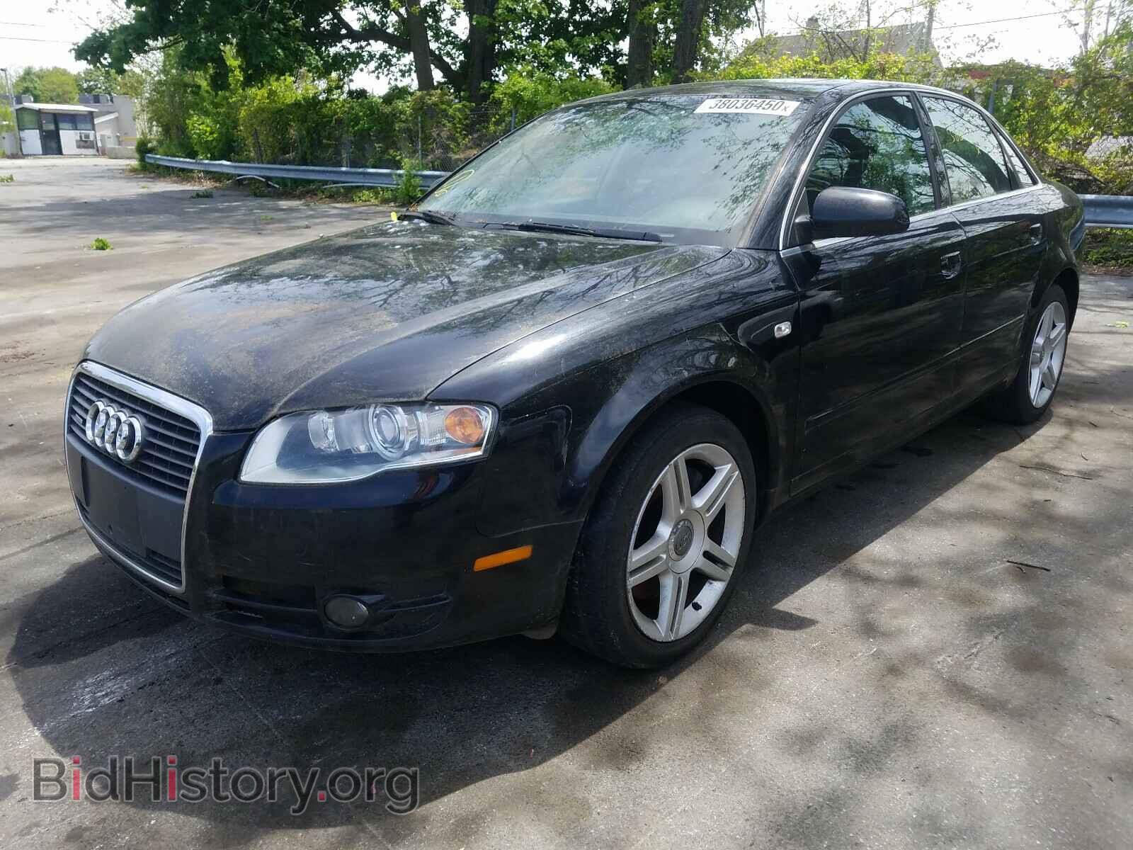2007 AUDI A4 - VIN: WAUDF78E57A101173 - Фото 2