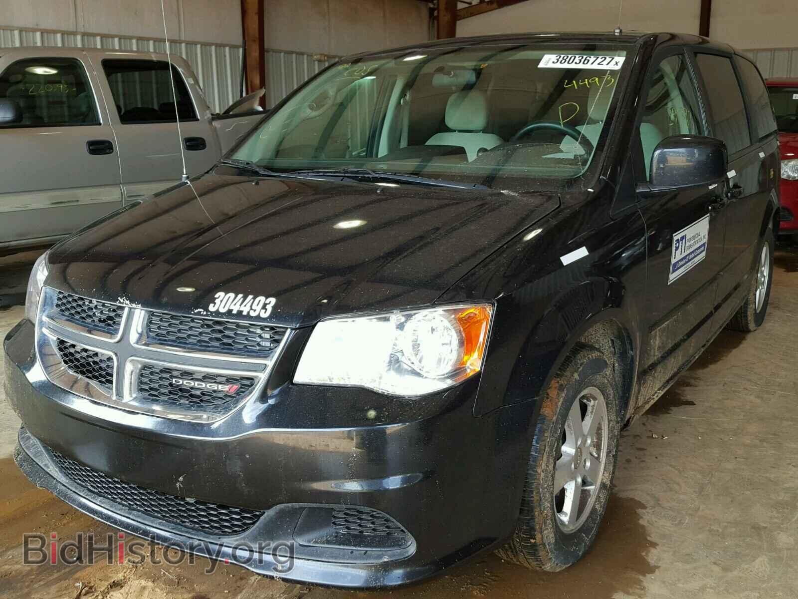 2012 DODGE CARAVAN - VIN: 2C4RDGCG1CR304493 - Фото 2