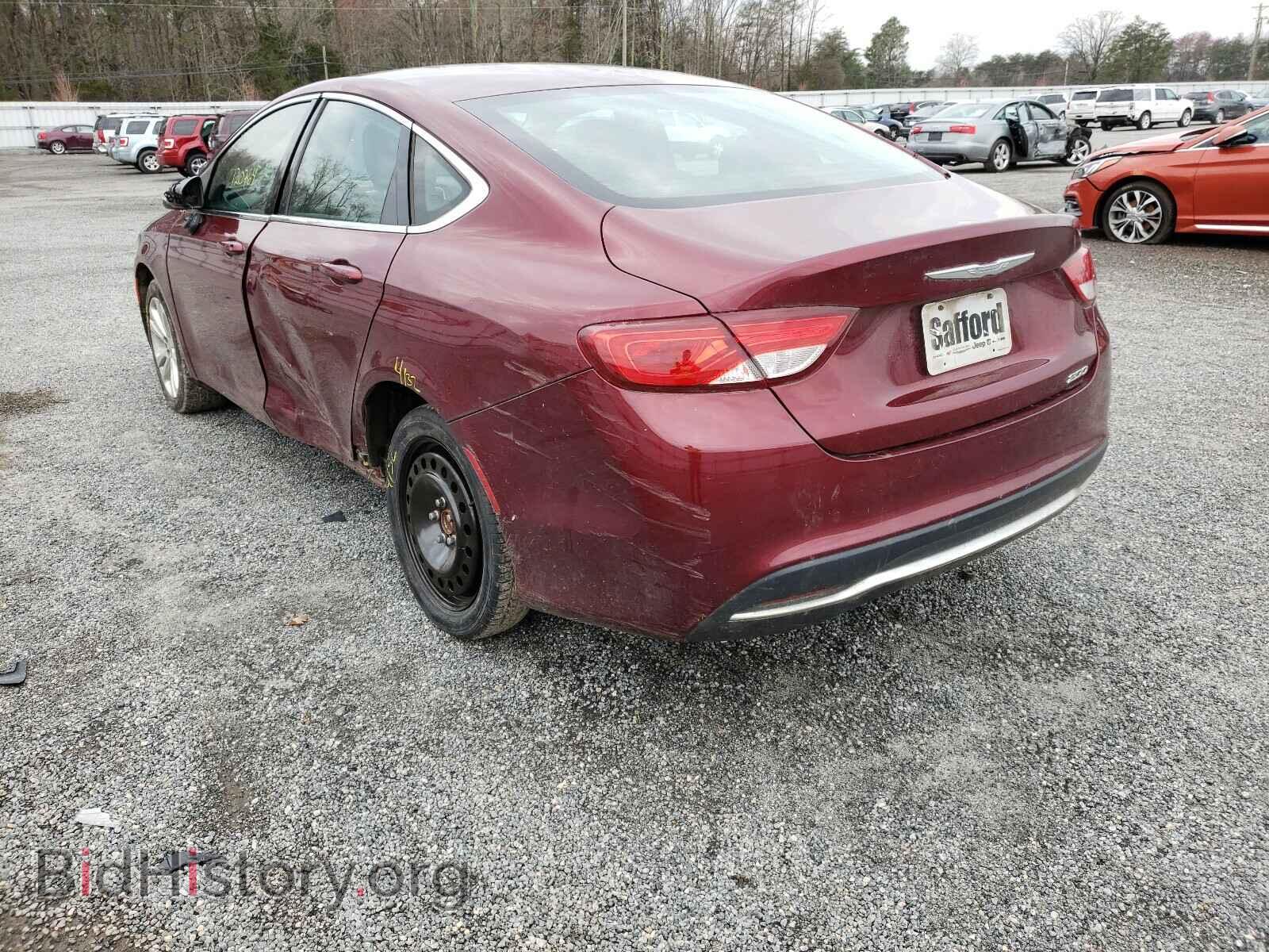 2015 CHRYSLER 200 - VIN: 1C3CCCAB0FN665437 - Photo 3