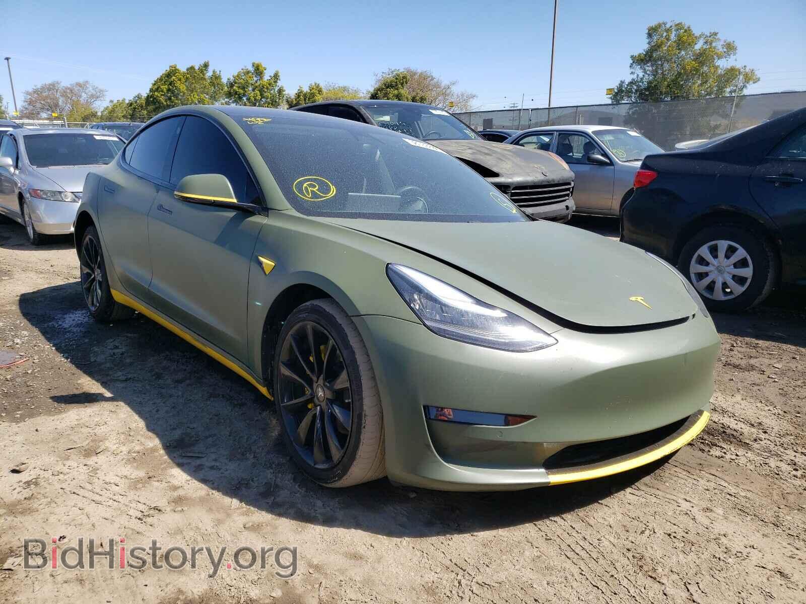 Photo 5YJ3E1EB6KF205874 - TESLA MODEL 3 2019