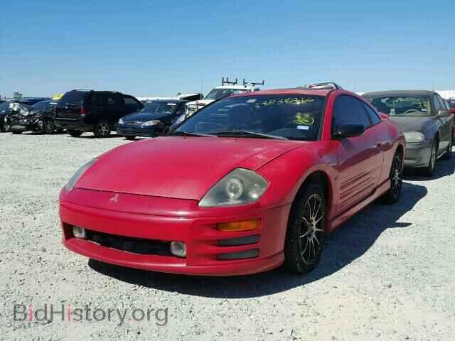 2001 MITSUBISHI ECLIPSE - VIN: 4A3AC84H11E222185 - Фото 2