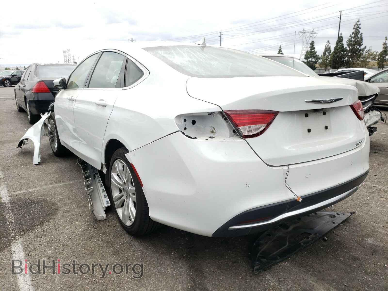 2015 CHRYSLER 200 - VIN: 1C3CCCAB3FN755357 - Фото 3
