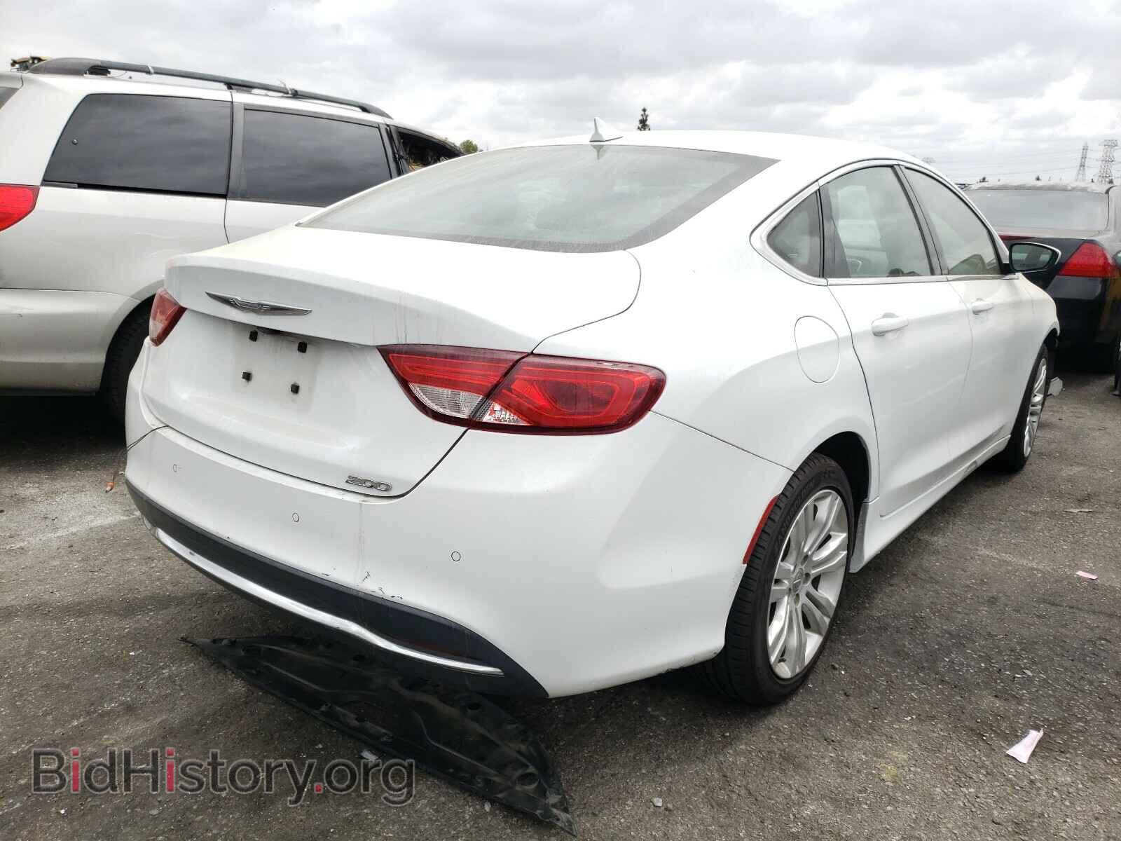 2015 CHRYSLER 200 - VIN: 1C3CCCAB3FN755357 - Фото 4