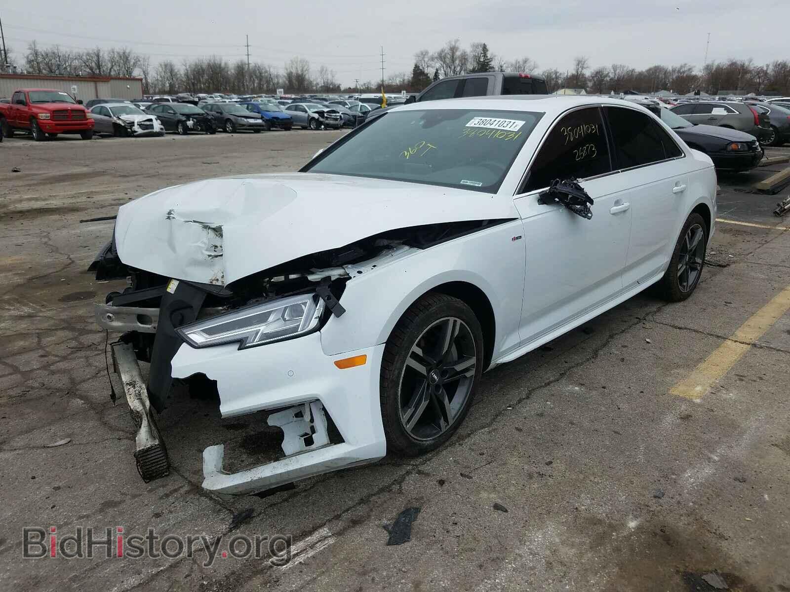 2017 AUDI A4 - VIN: WAUENAF42HN037585 - Фото 2