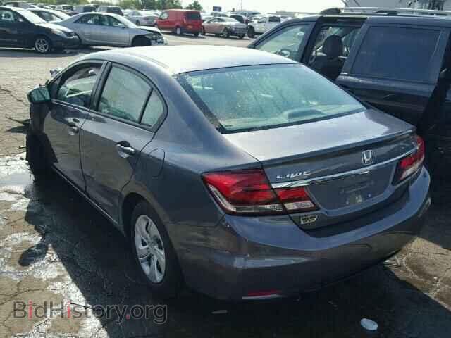 2014 HONDA CIVIC - VIN: 2HGFB2F57EH552571 - Фото 3