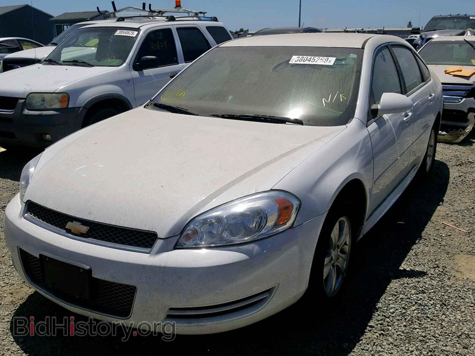 2012 CHEVROLET IMPALA - VIN: 2G1WF5E32C1257705 - Фото 2