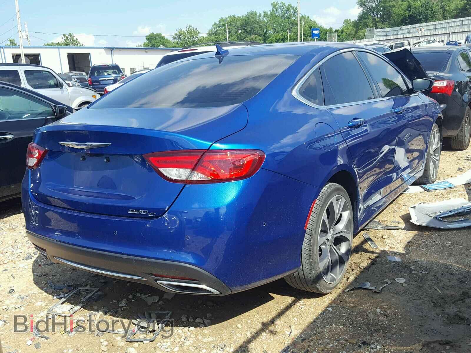 2015 CHRYSLER 200 - VIN: 1C3CCCCGXFN644538 - Фото 4