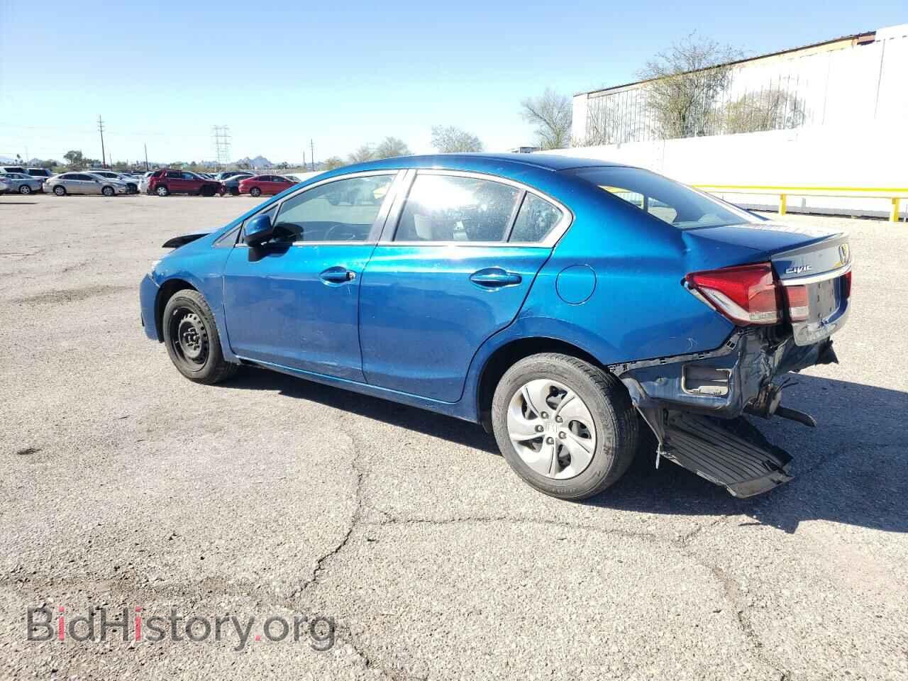 2013 HONDA CIVIC - VIN: 2HGFB2F59DH596182 - Фото 2