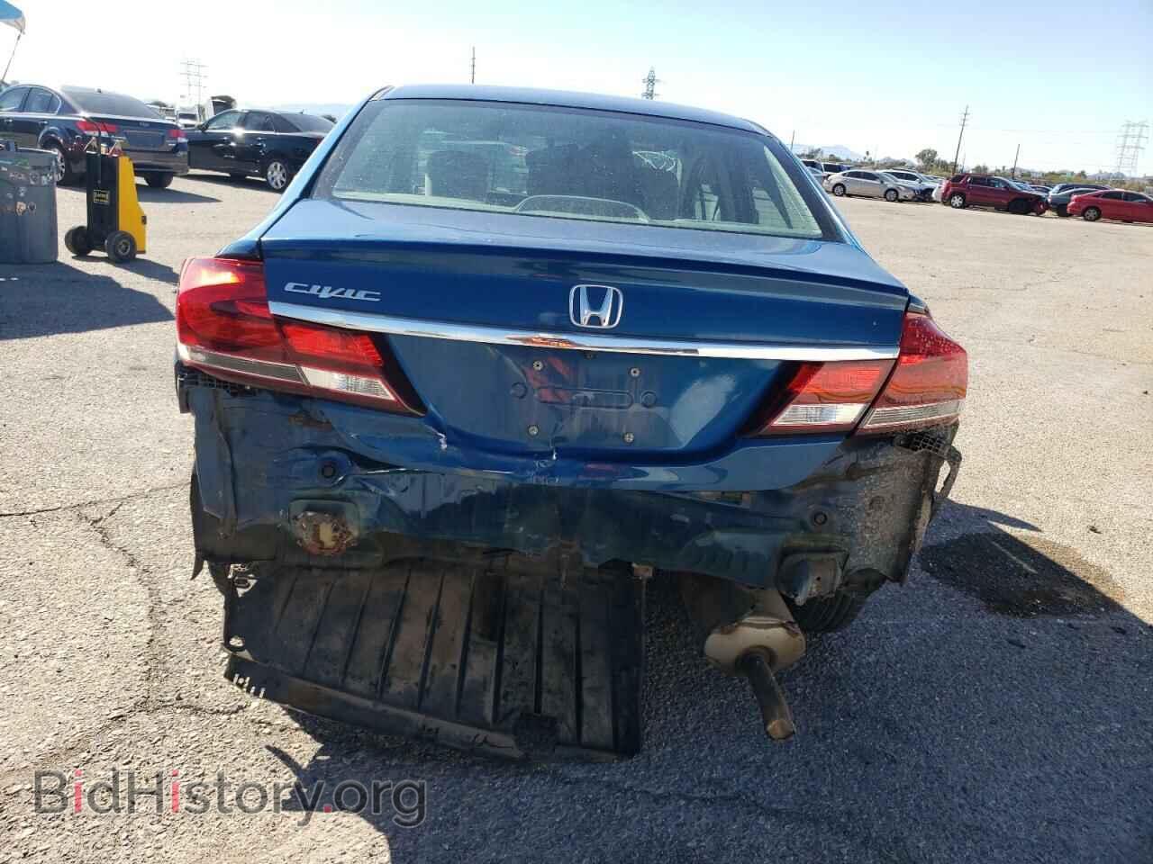 2013 HONDA CIVIC - VIN: 2HGFB2F59DH596182 - Фото 6