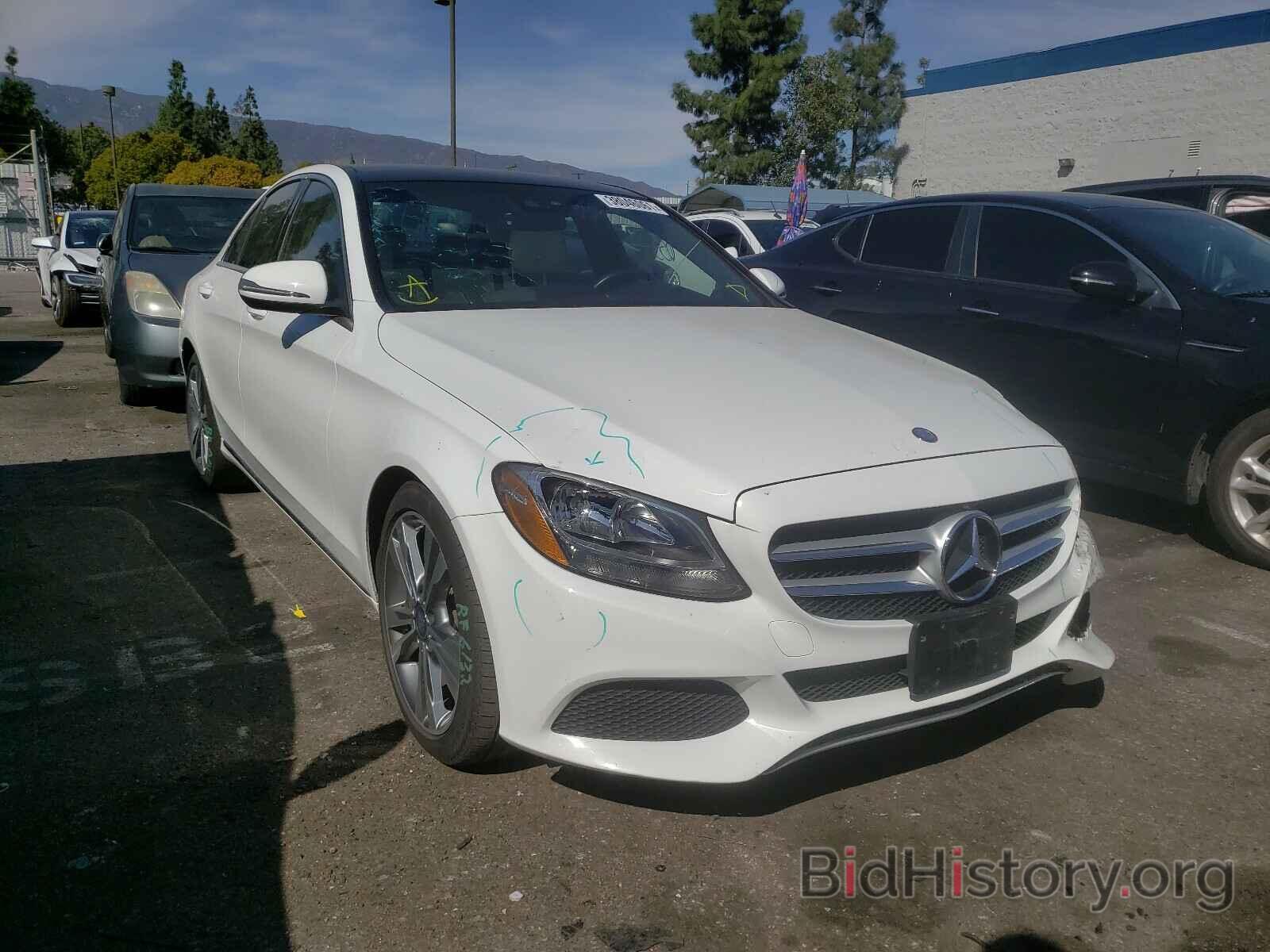 Photo 55SWF4JB7GU119528 - MERCEDES-BENZ C CLASS 2016