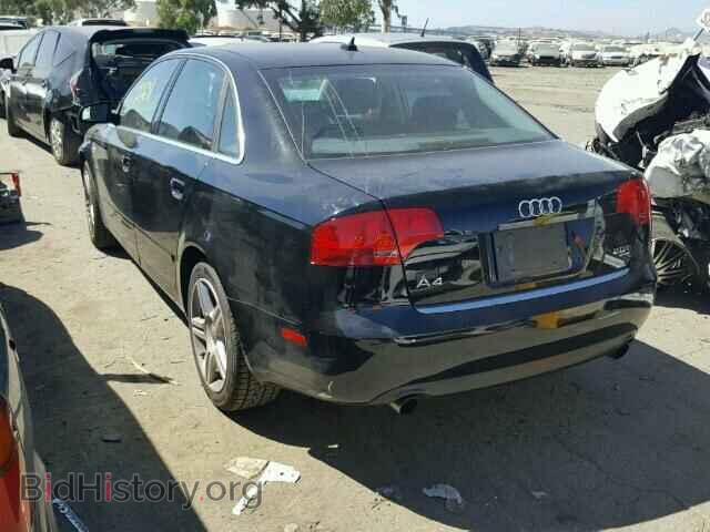 2007 AUDI A4 - VIN: WAUDF78E27A039005 - Фото 3