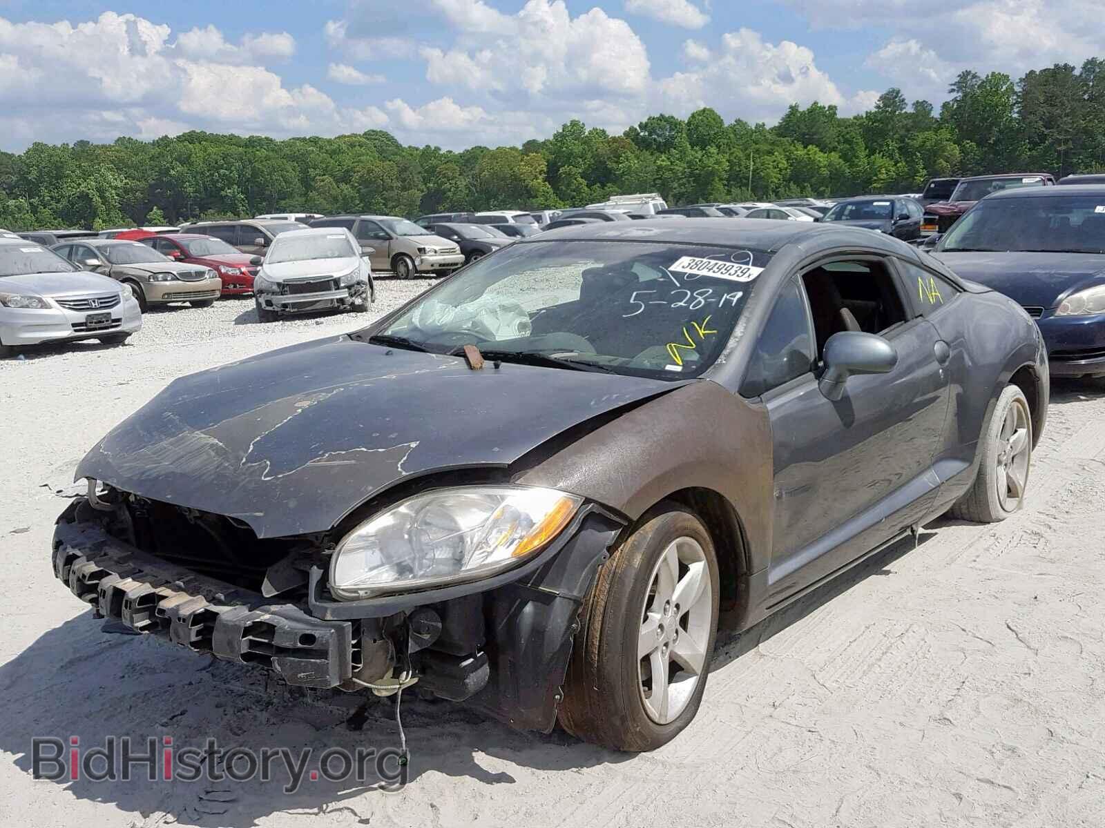 2006 MITSUBISHI ECLIPSE - VIN: 4A3AK24F46E011259 - Фото 2