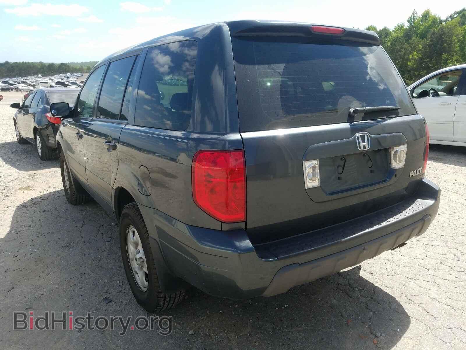 2005 HONDA PILOT - VIN: 2HKYF18165H514529 - Фото 3