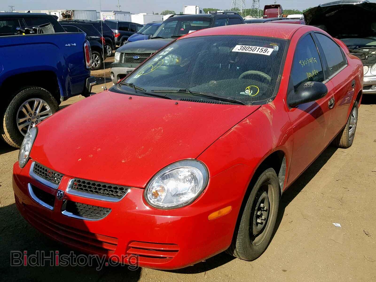 2005 DODGE NEON - VIN: 1B3ES26C55D183717 - Фото 2
