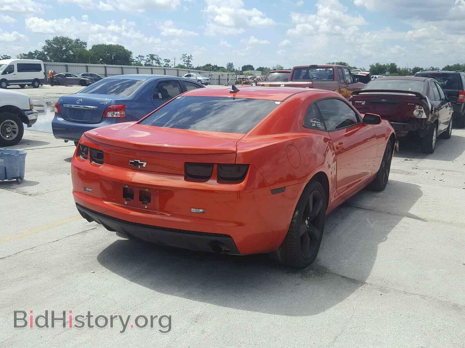 2012 CHEVROLET CAMARO - VIN: 2G1FA1E31C9160830 - Фото 4