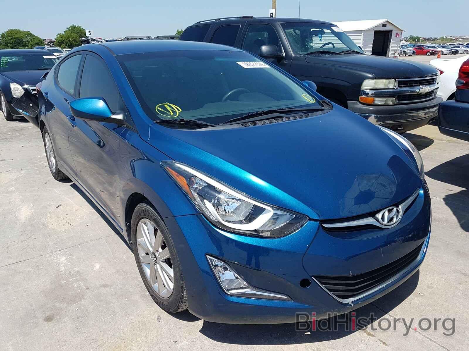 Photo KMHDH4AE3GU623090 - HYUNDAI ELANTRA 2016