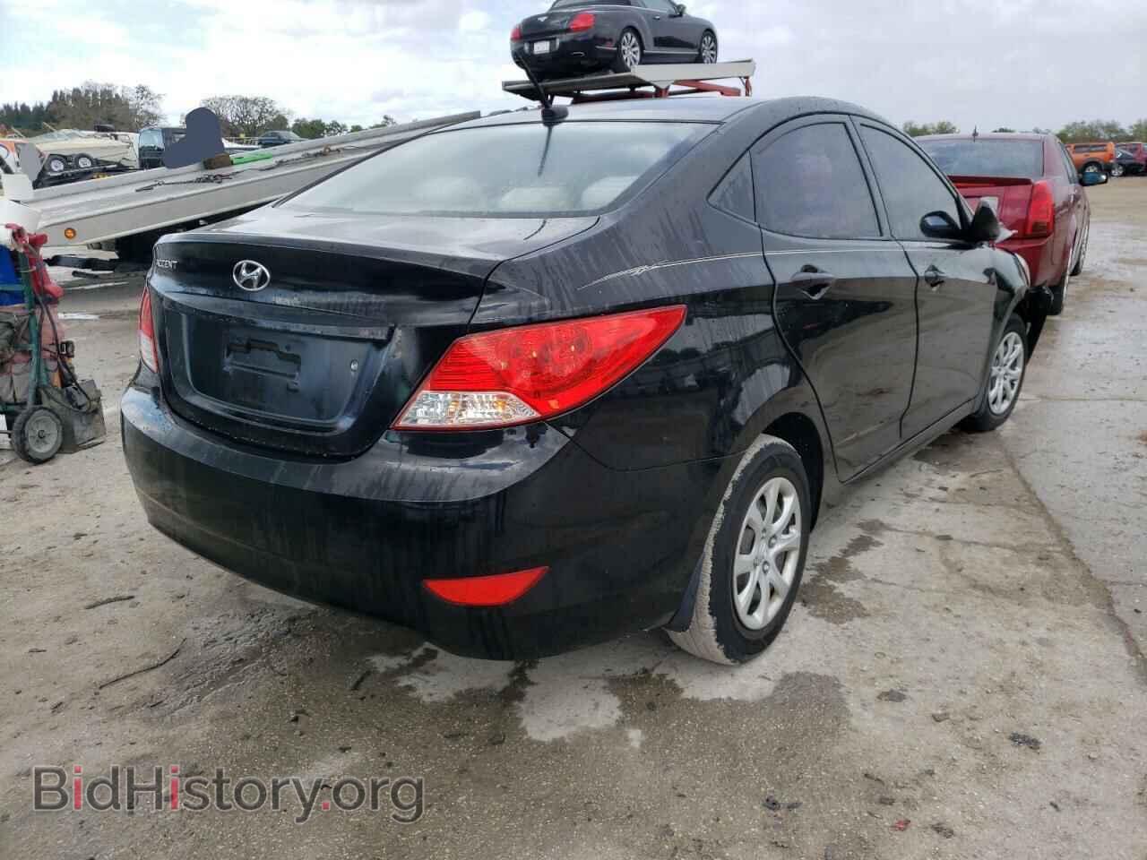 2013 HYUNDAI ACCENT - VIN: KMHCT4AE1DU396603 - Фото 4