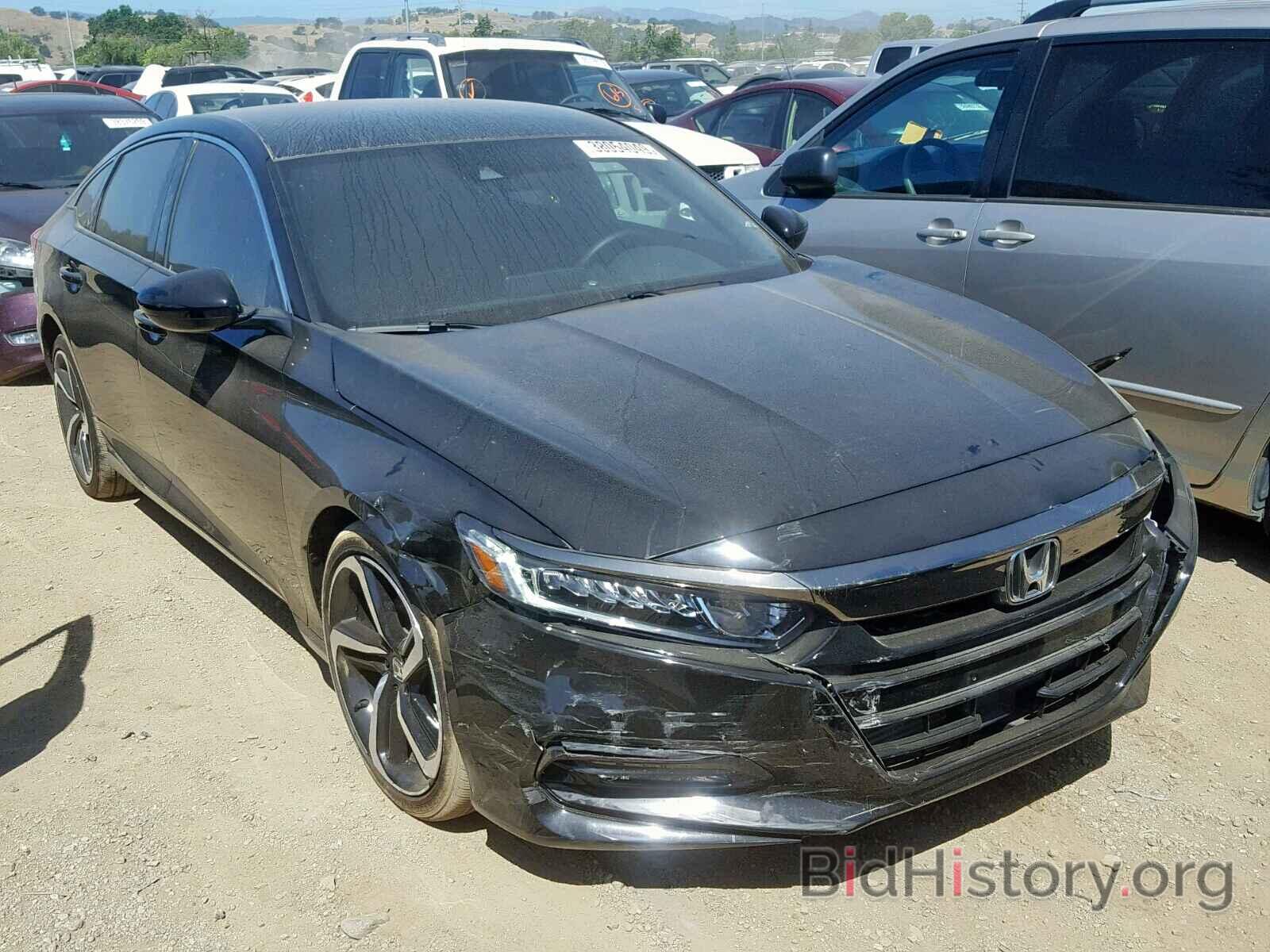 Photo 1HGCV1F37JA209626 - HONDA ACCORD SPO 2018