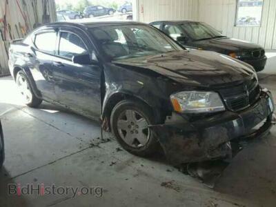 2010 Dodge AVENGER Avenger SX, черный — VIN 1B3CC4FB1AN172936, Copart