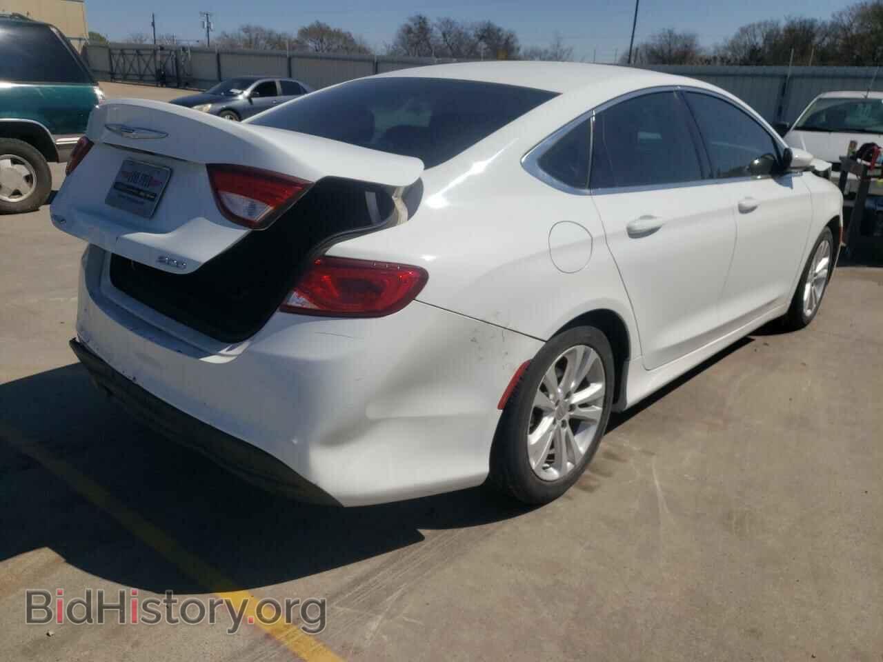 2016 CHRYSLER 200 - VIN: 1C3CCCFB4GN186366 - Фото 4