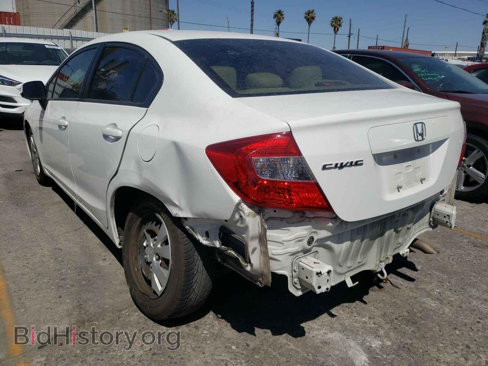 2012 HONDA CIVIC - VIN: 19XFB2F53CE351449 - Фото 3