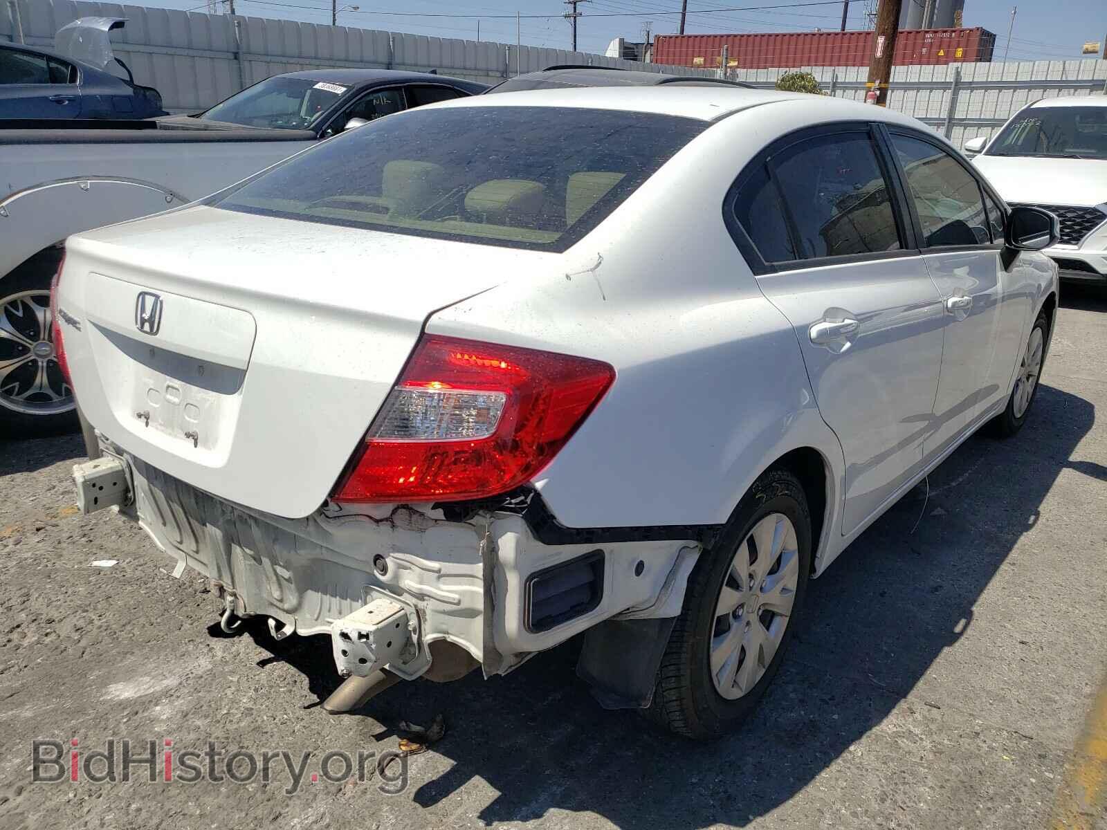 2012 HONDA CIVIC - VIN: 19XFB2F53CE351449 - Фото 4